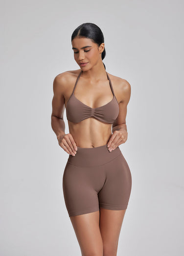 Sculpt High Waisted Butt Lifting Tummy Control Shaping Training Shorts 4.5"