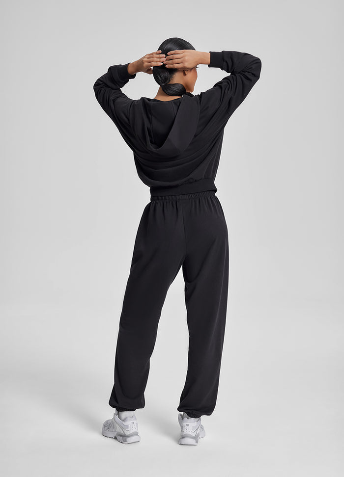 Low-Rise Slouchy Roomy Stretchy Waistband Cozy Joggers