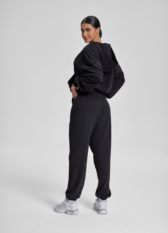 Low-Rise Slouchy Roomy Stretchy Waistband Cozy Joggers