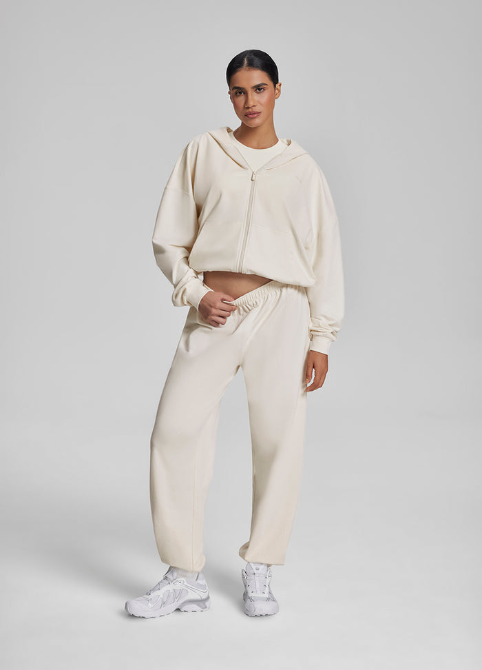 Low-Rise Slouchy Roomy Stretchy Waistband Cozy Joggers