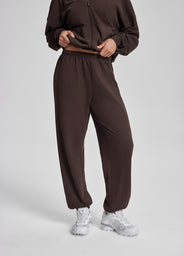 Low-Rise Slouchy Roomy Stretchy Waistband Cozy Joggers