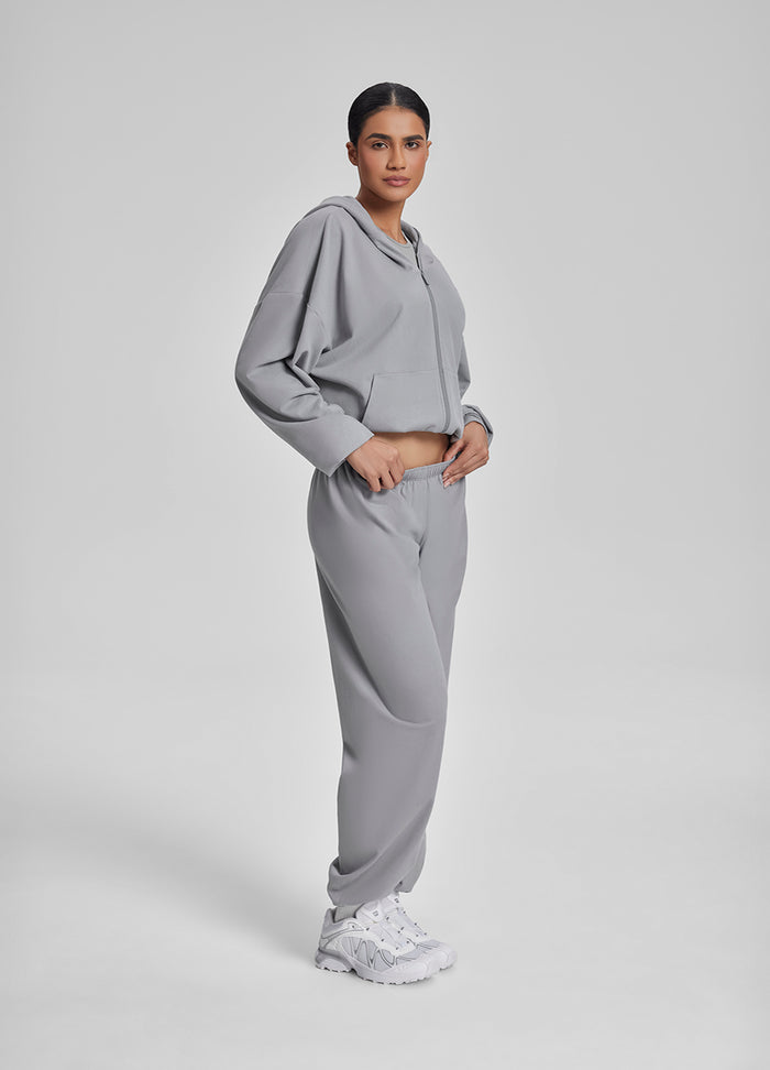 Low-Rise Slouchy Roomy Stretchy Waistband Cozy Joggers