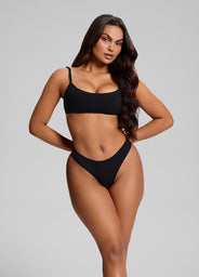 Tanga sans coutures taille mi-haute