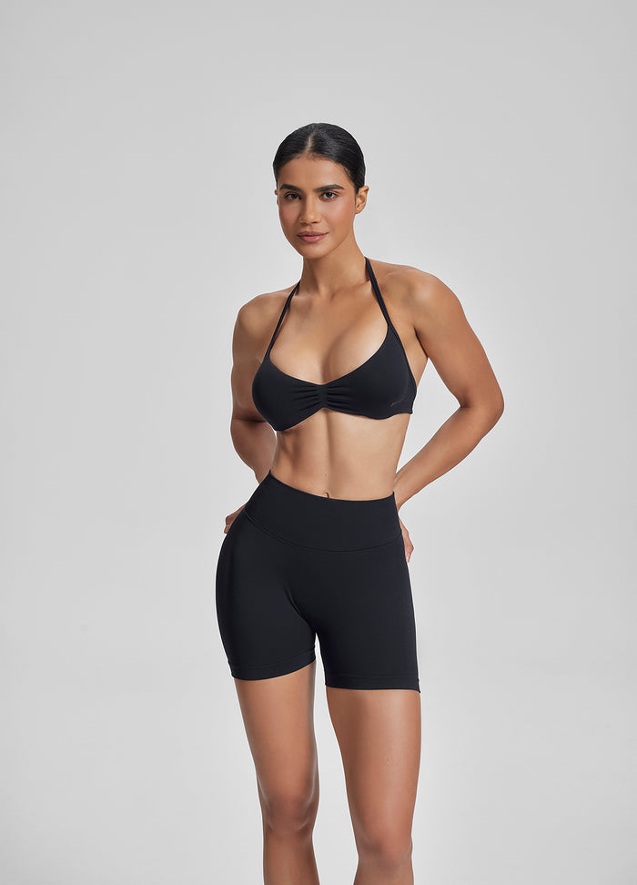 Ultrasculpt Pantaloncini a Vita Alta Modellanti con Controllo della Pancia e Sollevamento Glutei, 11,5 cm