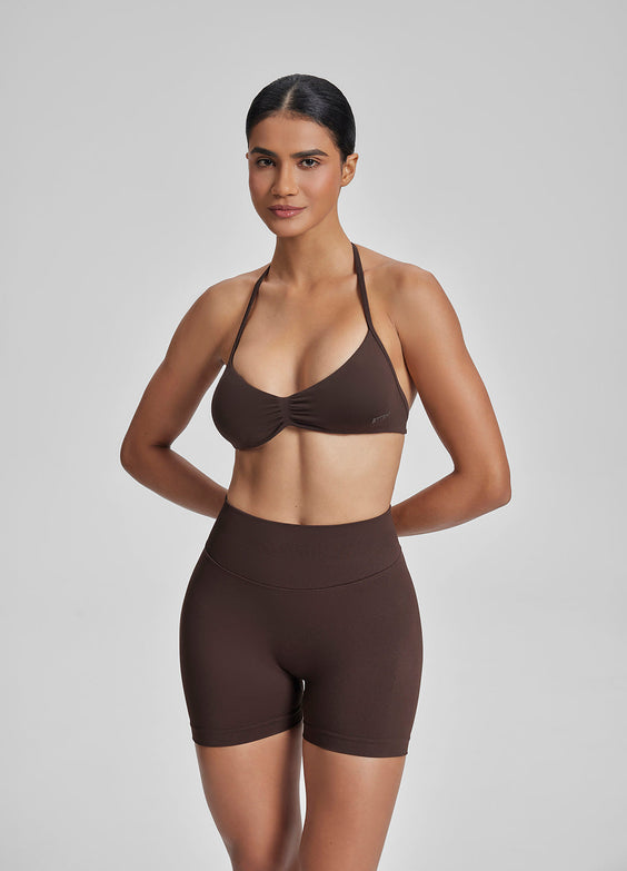 Sculpt High Waisted Butt Lifting Tummy Control Shaping Training Shorts 4.5"