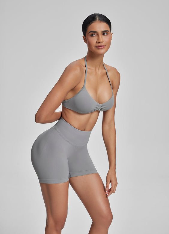 Sculpt High Waisted Butt Lifting Tummy Control Shaping Training Shorts 4.5"