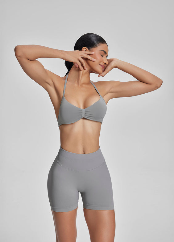 Sculpt High Waisted Butt Lifting Tummy Control Shaping Training Shorts 4.5"