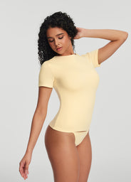 Short Sleeve Crew Neck Top