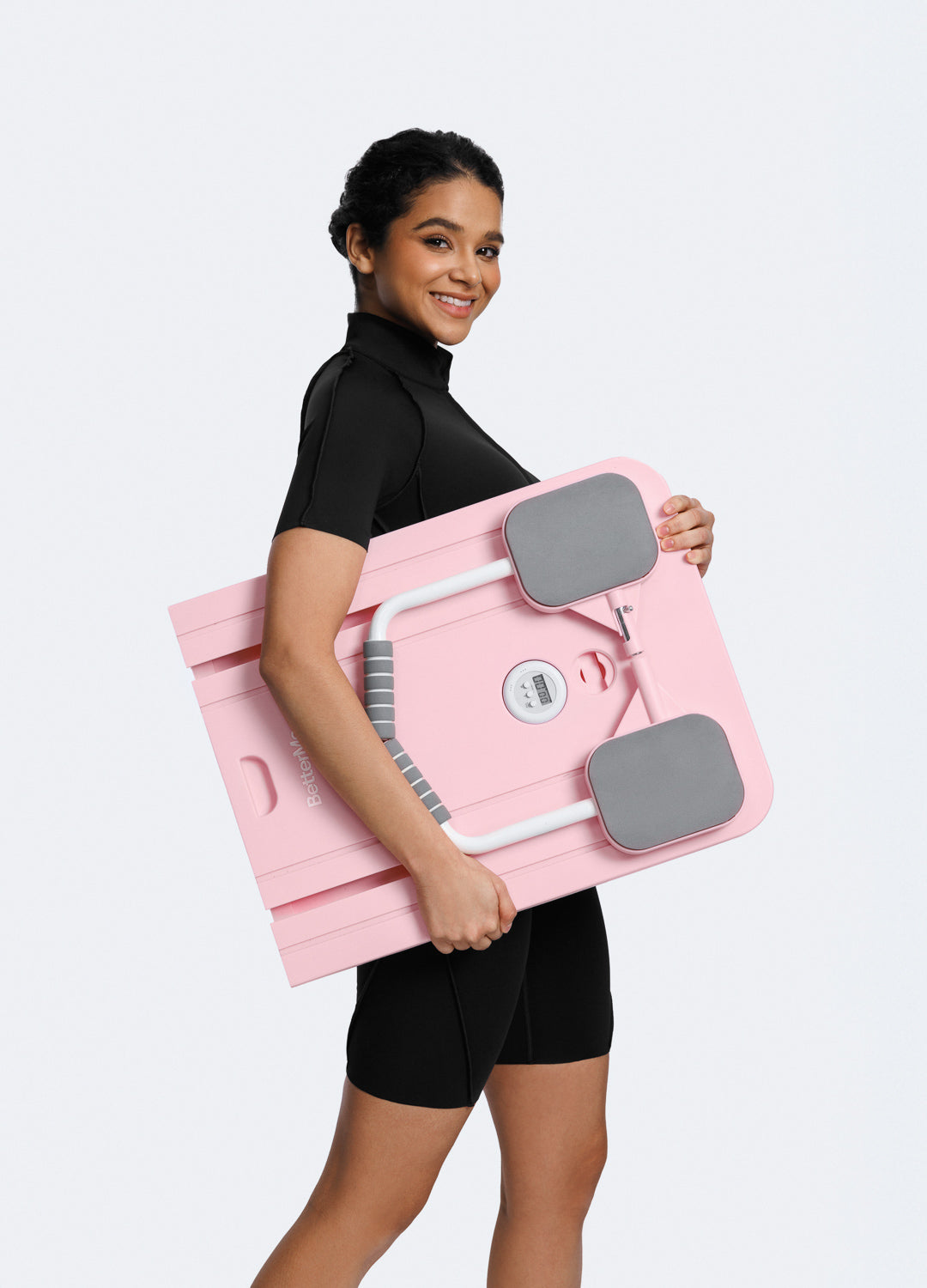 Mini Pilates Reformer (Color: Pink) | BetterMe Store