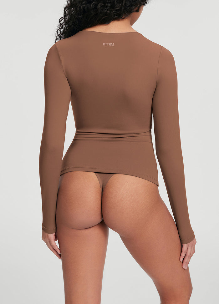 Crew Neck Long Sleeve Top