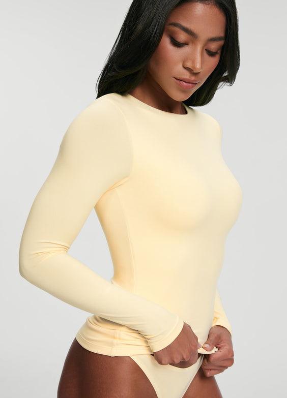 Crew Neck Long Sleeve Top