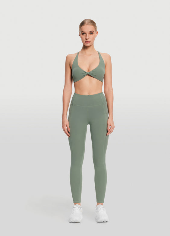 High-Waisted Side Pocket Leggings