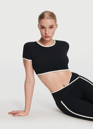 Casual Cropped T-Shirt