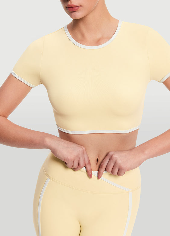 Casual Cropped T-Shirt