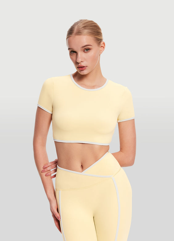 Casual Cropped T-Shirt
