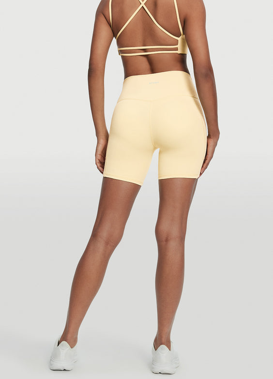 High-Waisted Side Pocket Shorts