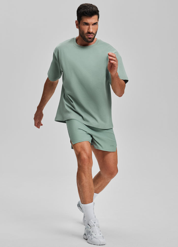 Athletic Mid-Thigh Shorts