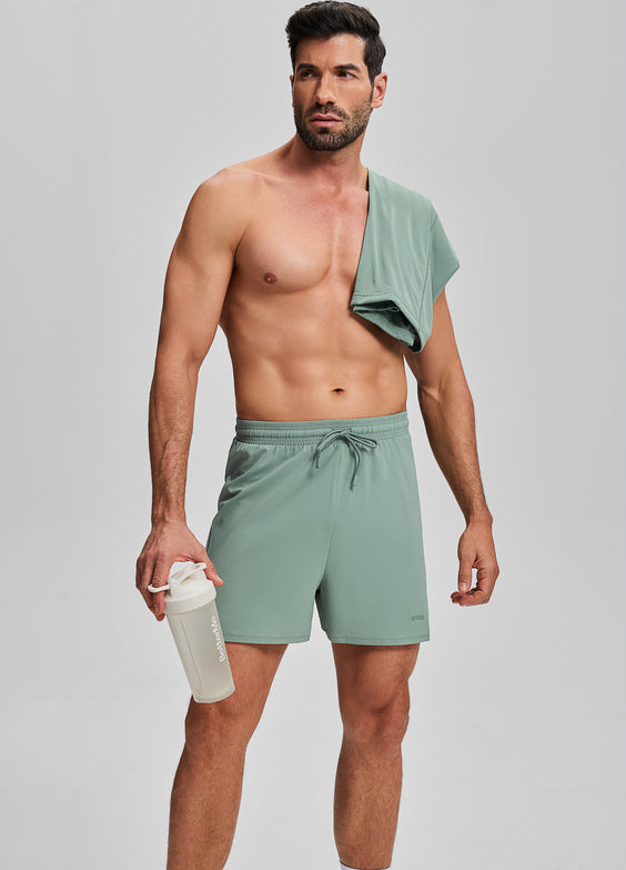 Athletic Mid-Thigh Shorts
