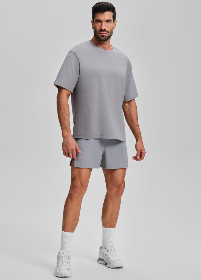 Athletic Mid-Thigh Shorts