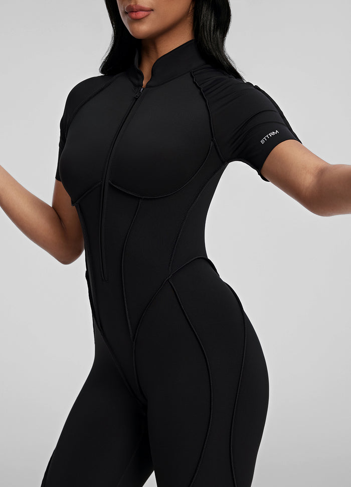 Closed-Back Shorts Catsuit