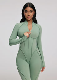 Langer Catsuit