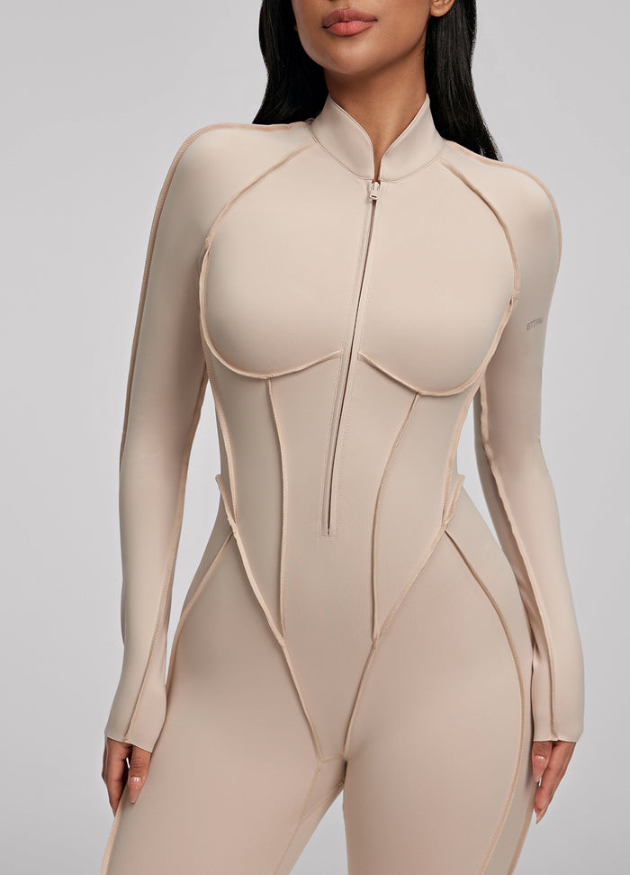 Catsuit de Manga Longa