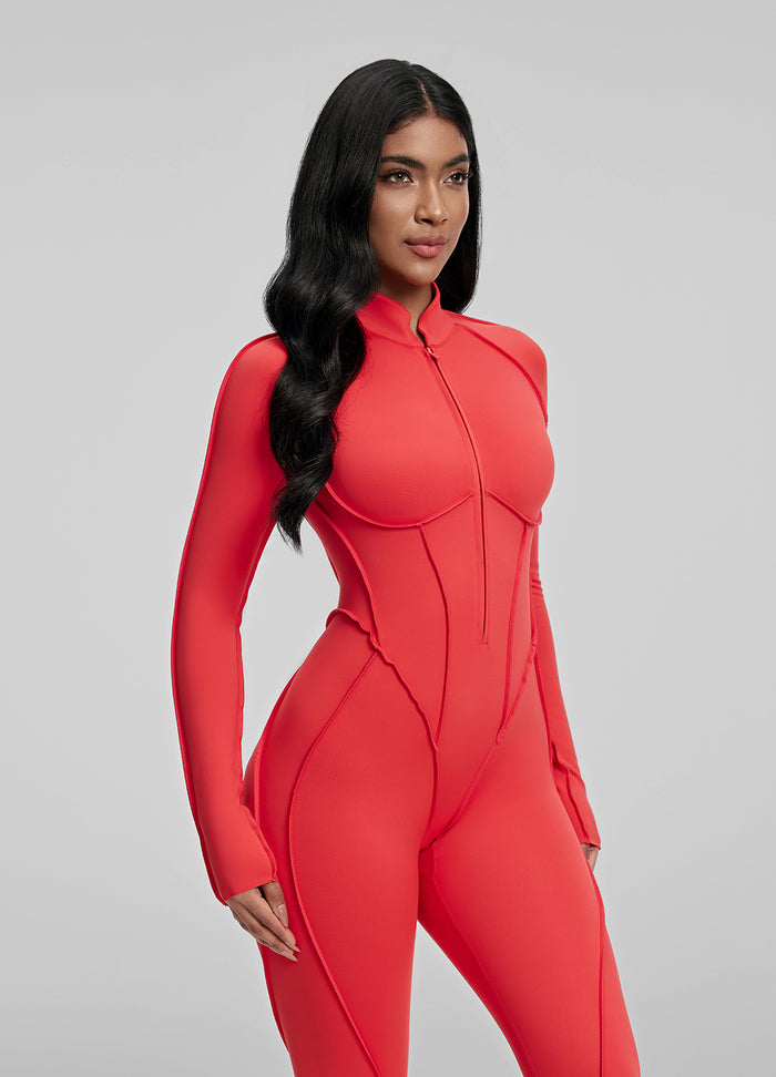 Langer Catsuit