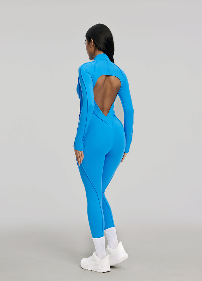 Catsuit de manga larga