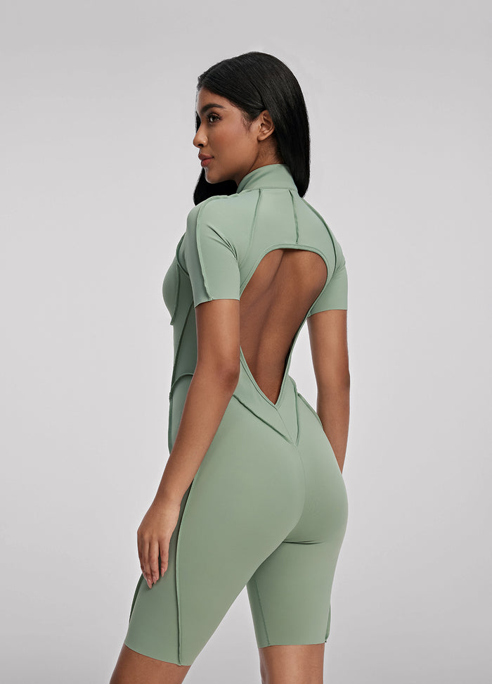 Catsuit con Pantaloncini Eleganti