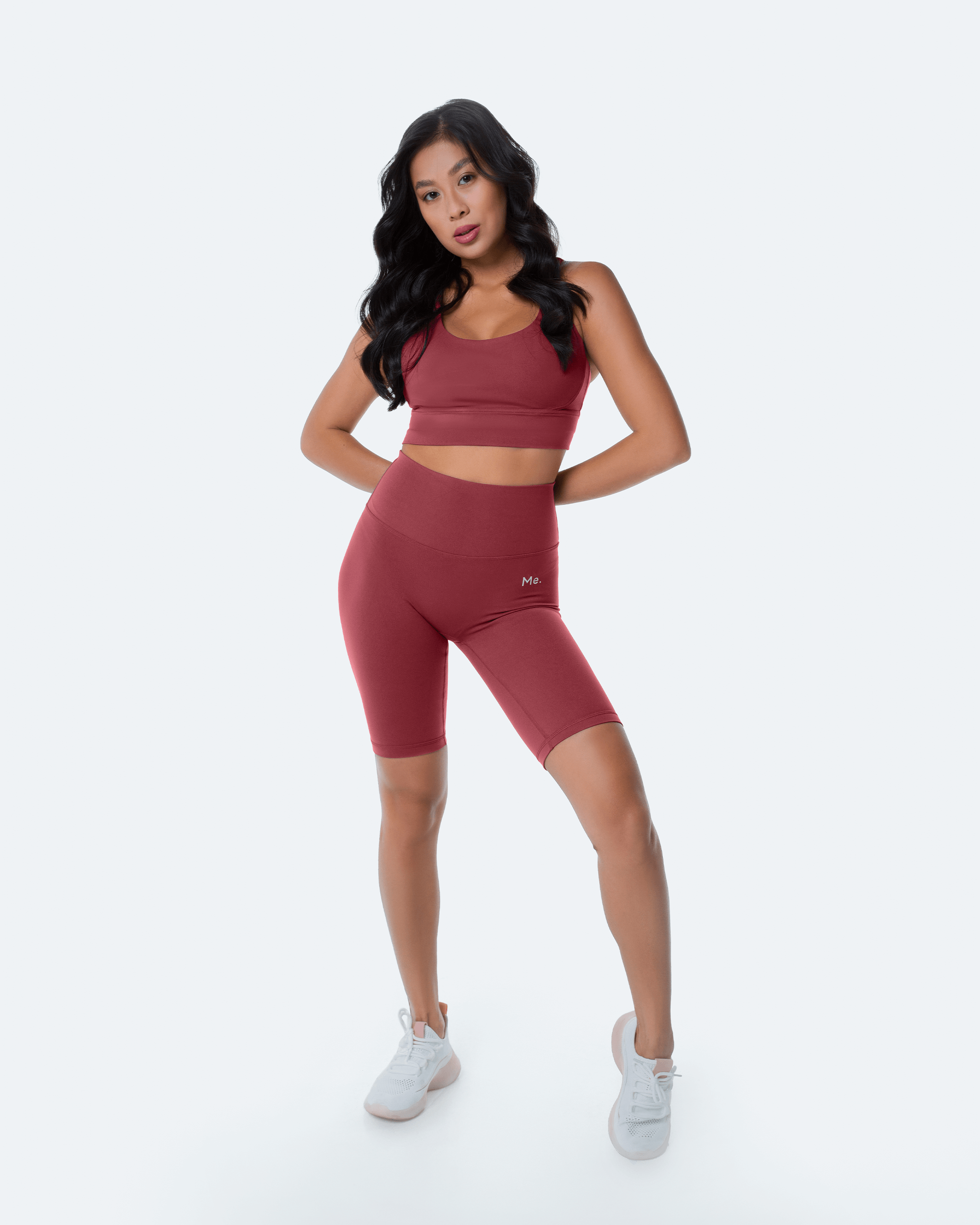 BetterMe Passionate Red Bike Shorts for women