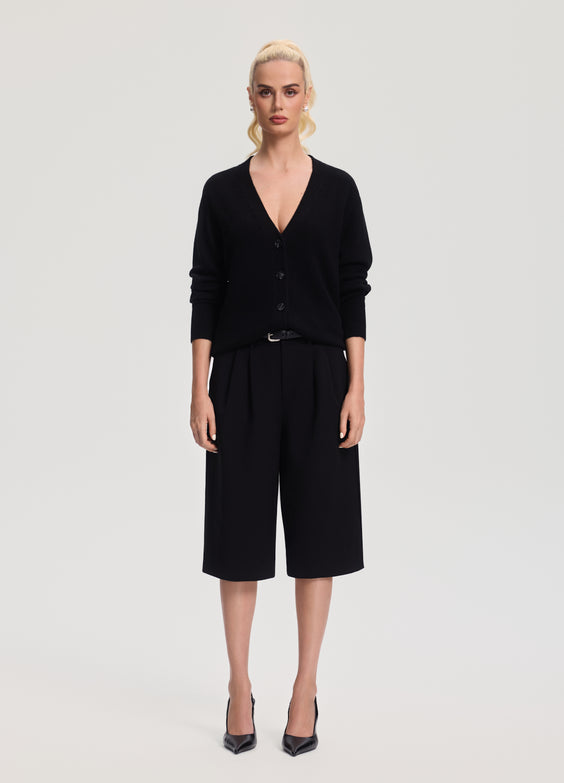 Classic Button Wool Cardigan