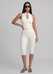 High-Waisted Sculpt Capri Leggings