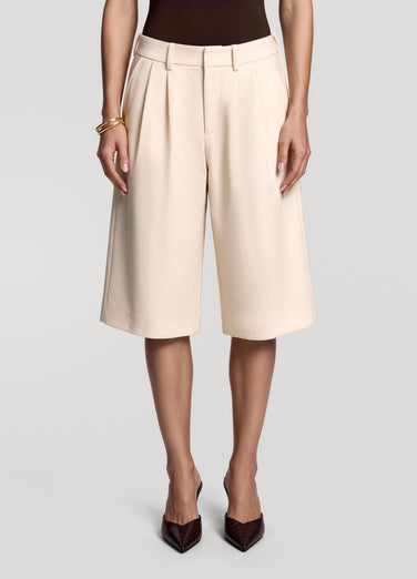 Low-Rise Bermuda Shorts