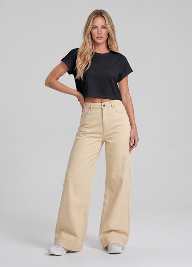 High Waisted Wide Leg Jeans
