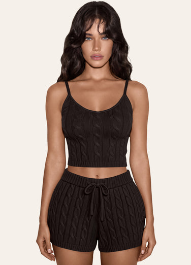 Knit Sweater Tank Top