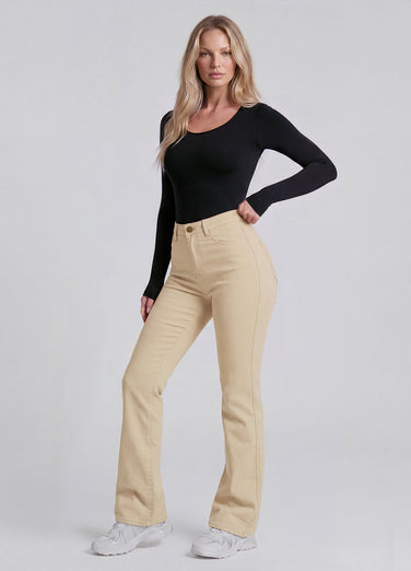 High Waisted Flare Jeans