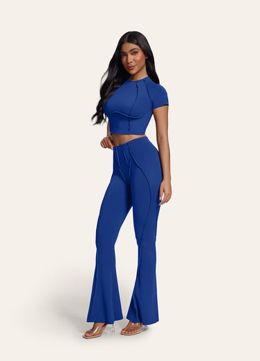Longline Flare Leggings