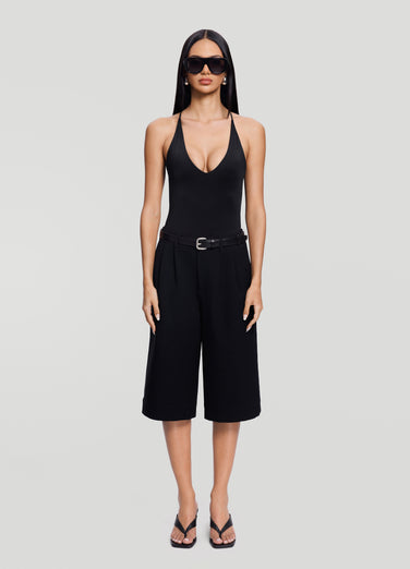 Low-Rise Bermuda Shorts