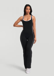 Mono básico Pilates Princess con espalda abierta