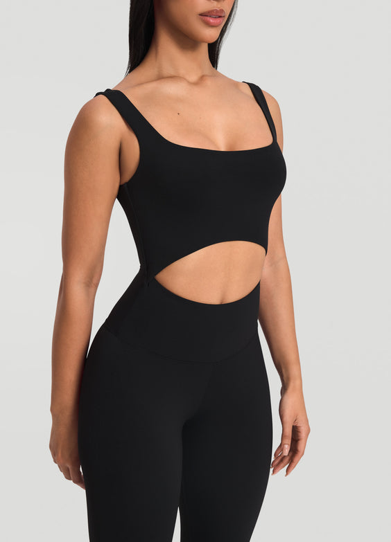 Pilates Princess Cutout Jumpsuit