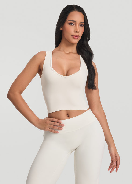 Top Cropped Pilates Princess