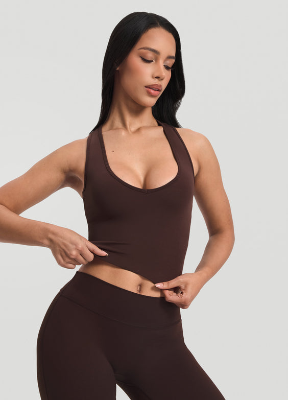 Top Cropped Pilates Princess