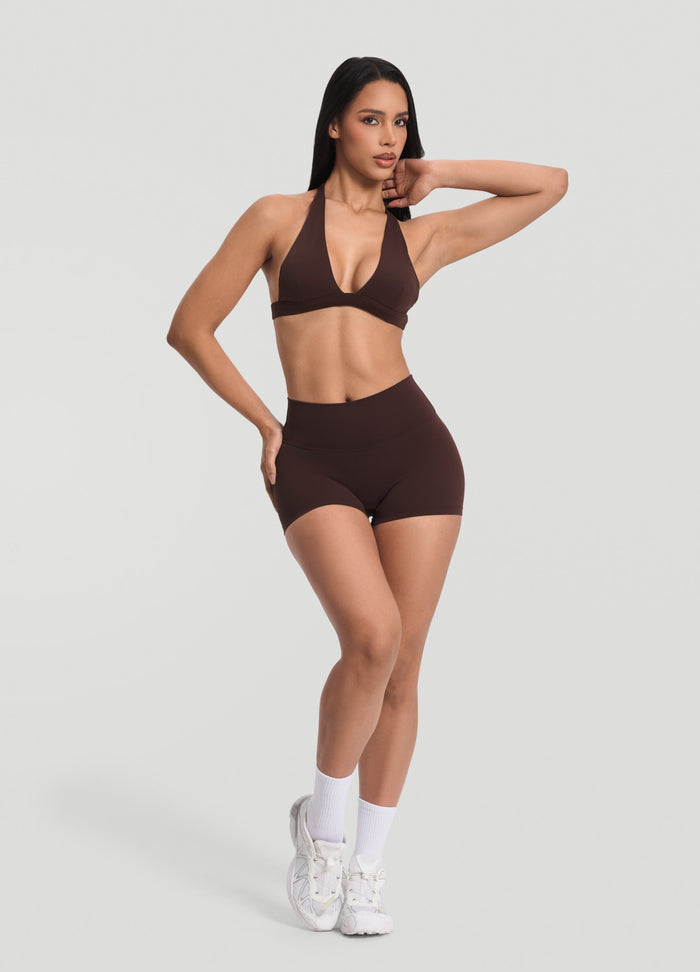 Mini short taille haute