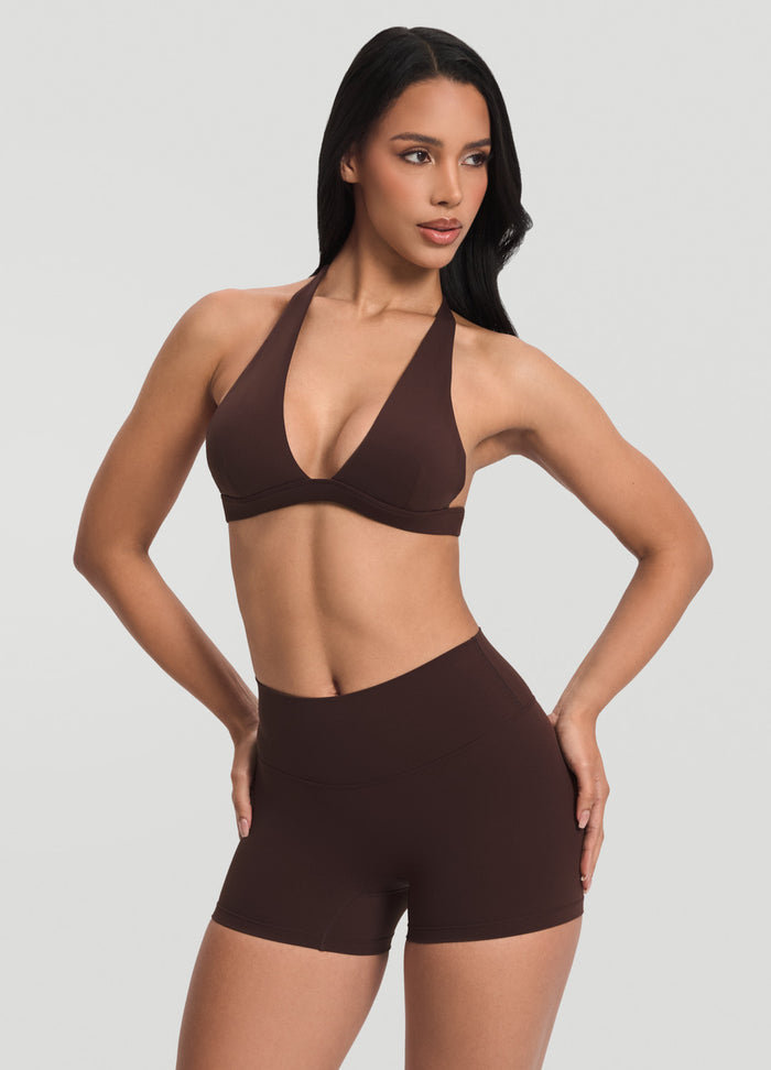 Mini short taille haute