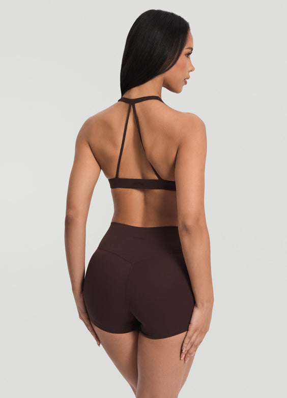 High-Waisted Micro Shorts