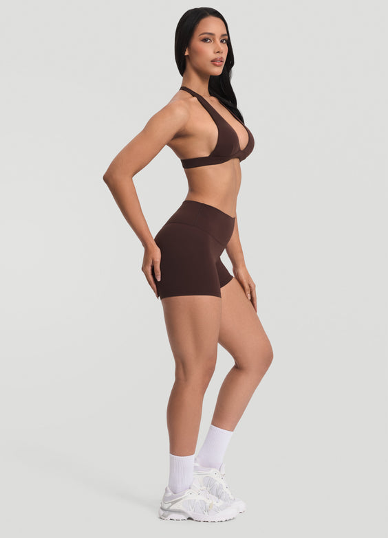 High-Waisted Micro Shorts
