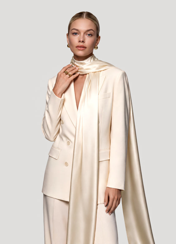 Satin Wrap Shawl
