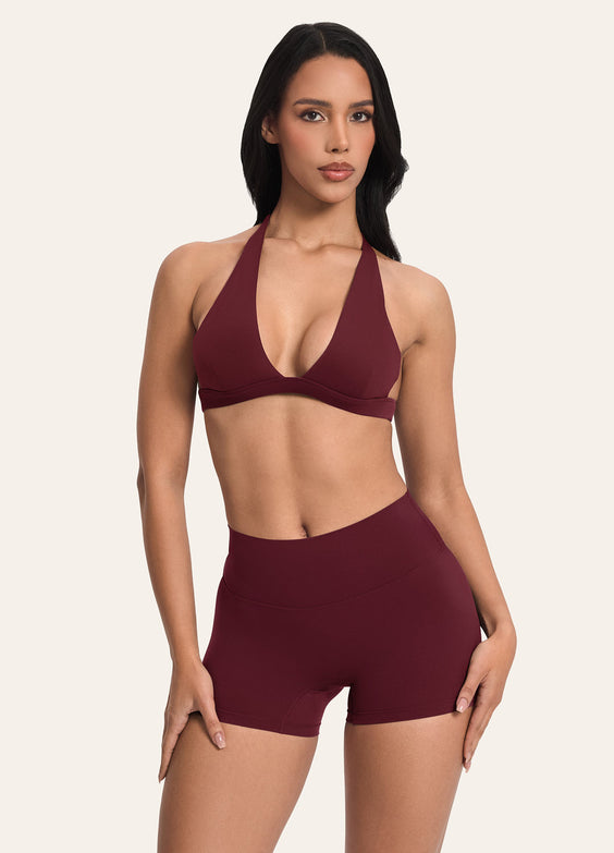 High-Waisted Micro Shorts