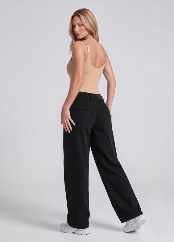 Seamless Strap Tummy-Control Full Body Shaper Bodysuit