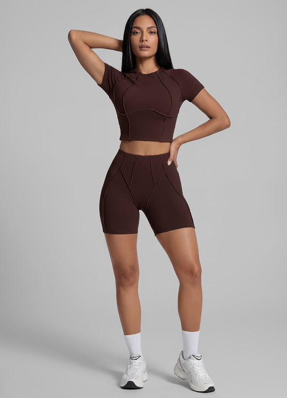 Contour Stitch Micro Shorts